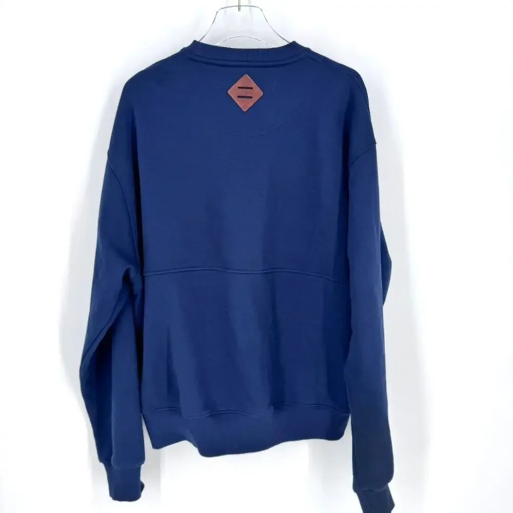 The North Face x Invincible Pocket Crewneck Sweatshirt Navy Small Oversized